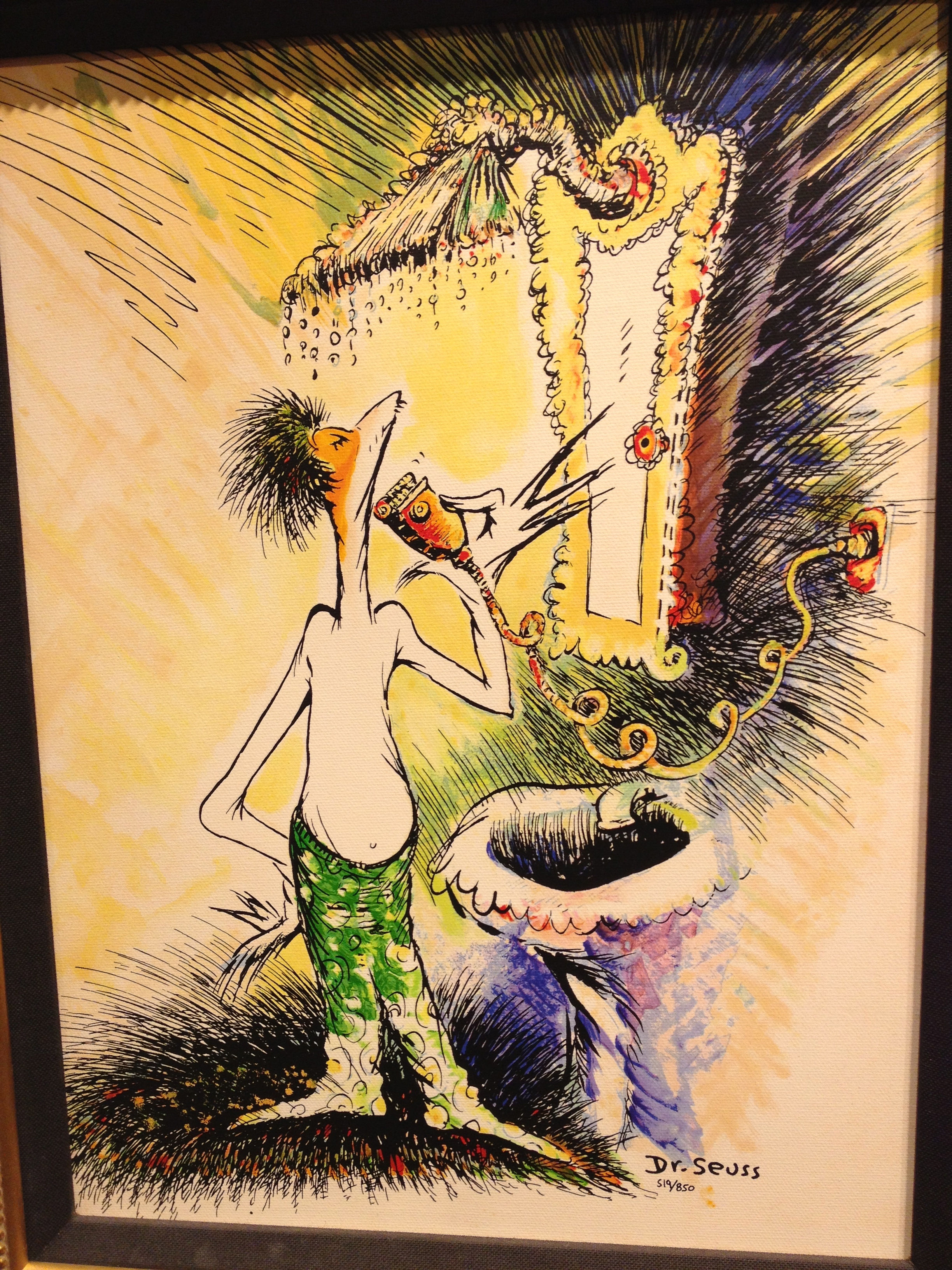 Dr. Seuss exhibit in SoHo