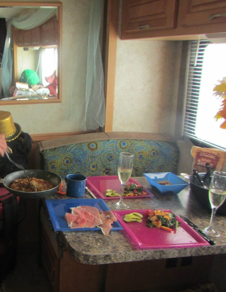 Eating well in Jungleland (Jerry's RV)