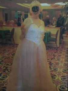 "Princess" Grammy in her tutu ball gown