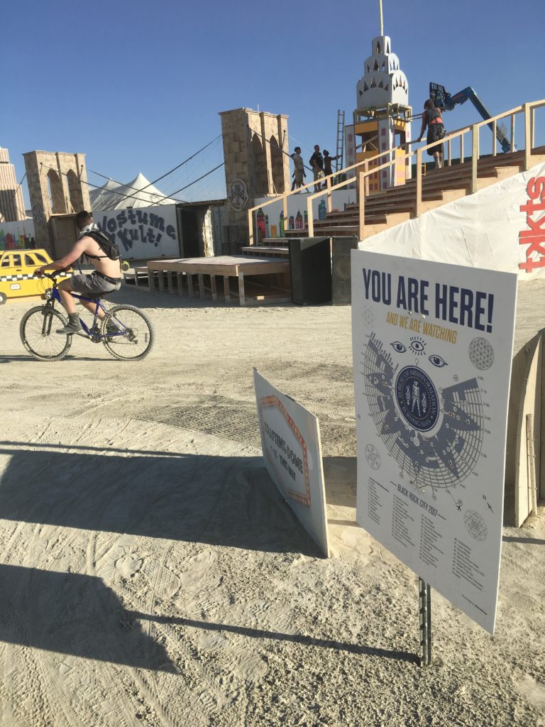 Esplanade at Burning Man