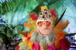Elton John puppet in Bob Mackie