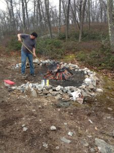 learning to be a fire keeper