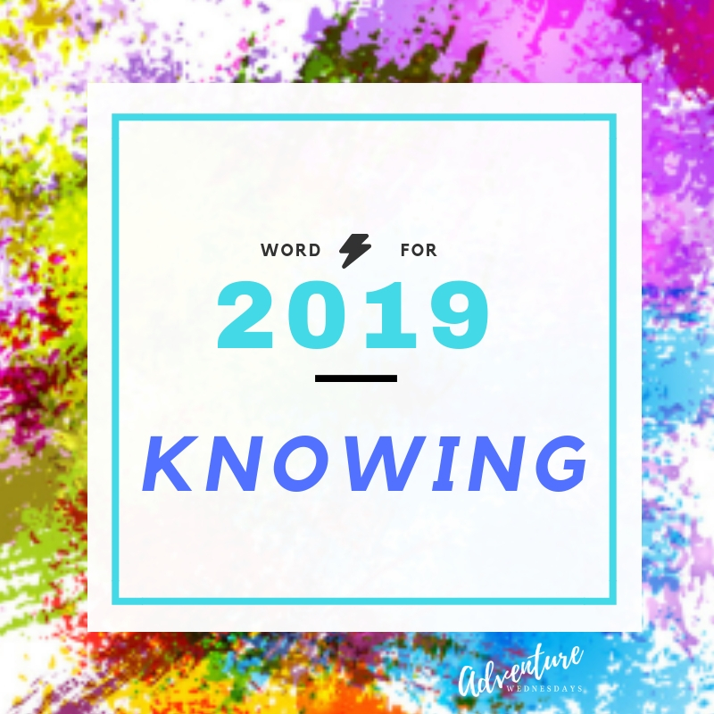 2019 word of the year: Knowing.  The Akashic record confirmed I should trust myself