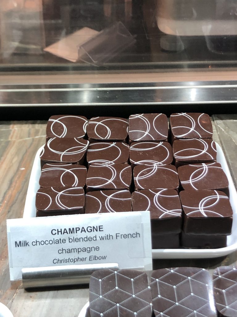 Champagne flavored confections