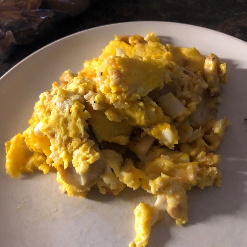 Shaggy Mane omelet