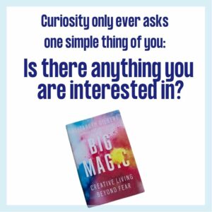 Curiosity quote by Elizabeth Gilbert